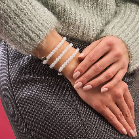 Frost | Facettiertes Prisma Armband